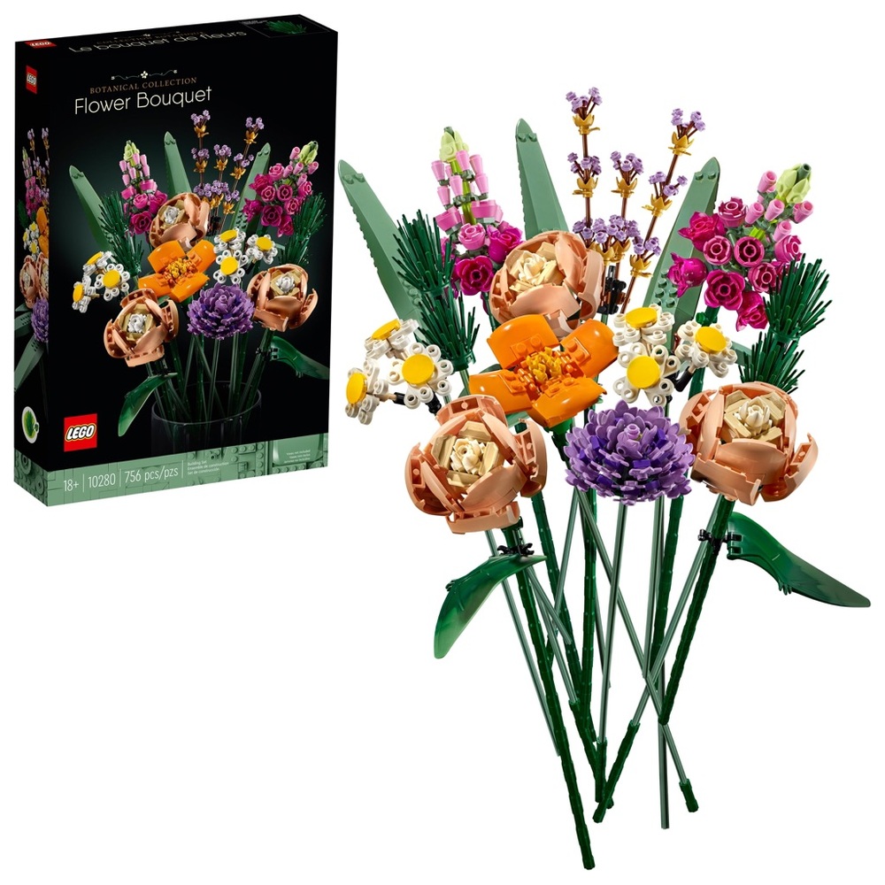 LEGO Botanicals Flower Bouquet Building Set 10280